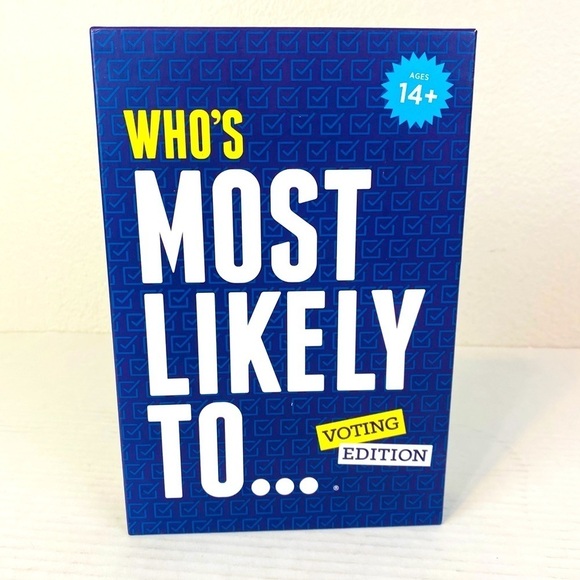 DSS Games Who’s Most Likely To…Voting Edition A-Party Game 14+ - Picture 1 of 4